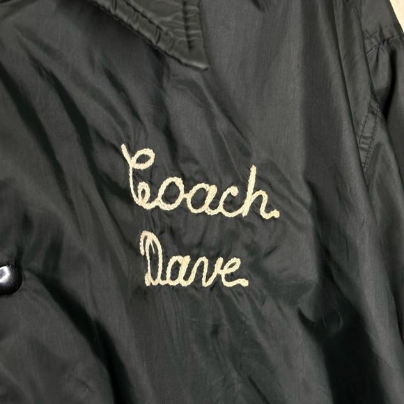 Vintage 80s Embroidered Coach Jacket Medium - Picture 3 of 6